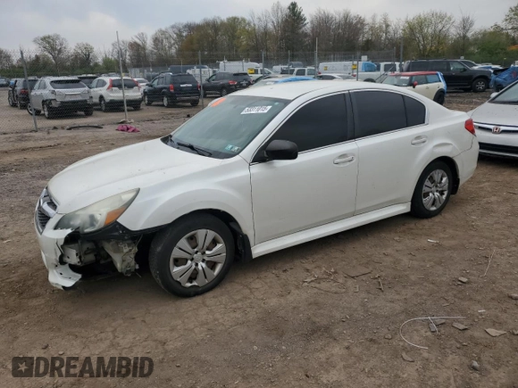2013 Subaru Legacy 2.5i with VIN 4S3BMBA63D3040525, listed as a Copart auction lot 53311015 with 190,000 mi miles and Clean Title. Bid and sale history available at DreamBid. Image 1.
