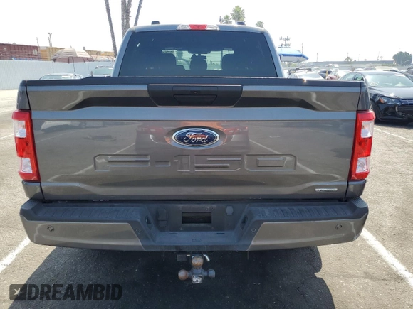 2023 Ford F-150 XL with VIN 1FTEW1CP4PKE03786, listed as a Copart auction lot 51290565 with Not Provided miles and Clean Title. Bid and sale history available at DreamBid. Image 6.