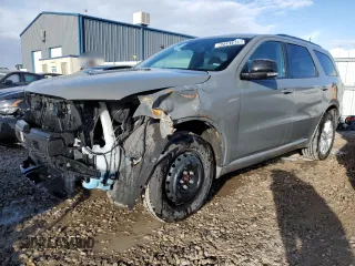 2024 Dodge Durango GT Plus z VIN 1C4RDJDG4RC143781, wystawiony jako Copart lot #47207945 z przebiegiem 28 441 mil mil oraz Czysty tytuł • Clean title. Historia ofert i sprzedaży dostępna na DreamBid. Obrazek 1.