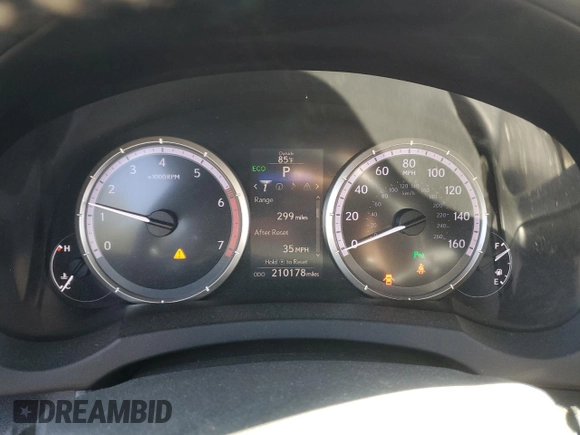 2016 Lexus RC 200t F Sport z VIN JTHHA5BC4G5001264, wystawiony jako Copart lot #54122905 z przebiegiem 210 178 mil mil oraz Szkoda całkowita • Salvage title. Historia ofert i sprzedaży dostępna na DreamBid. Obrazek 9.