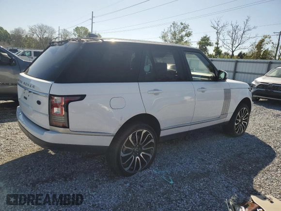 2017 Land Rover Range Rover с VIN SALGR2FV0HA331999, выставлен на аукционе Copart как лот 49424895 с пробегом 65 066 миль миль и Чистый • Clean title. История ставок и продаж доступна на DreamBid. Изображение 3.