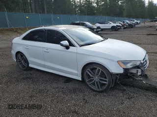2016 Audi S3 Premium Plus with VIN WAUB1GFF0G1096658, listed as a Copart auction lot 47804155 with 122,049 mi miles and Salvage Title. Bid and sale history available at carsss.com. Image 4.