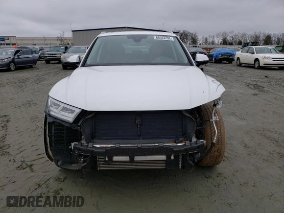 2018 Audi Q5 Premium Plus with VIN WA1BNAFY5J2003649, listed as a Copart auction lot 66084292 with 72,292 mi miles. Bid and sale history available at carsss.com. Image 5.
