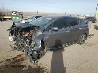 2019 Nissan LEAF SV z VIN 1N4AZ1CP4KC303346, wystawiony jako Copart lot #85341074 z przebiegiem 57 334 mil mil oraz Szkody całkowita. Historia ofert i sprzedaży dostępna na DreamBid. Obrazek 1.