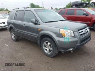 2007 Honda Pilot EX-L z VIN 2HKYF18547H523865, wystawiony jako IAAI lot #42365837 z przebiegiem 241 222 mil mil oraz . Historia ofert i sprzedaży dostępna na DreamBid. Obrazek 1.