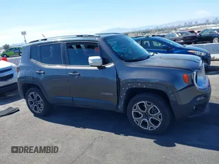 2016 Jeep Renegade Limited with VIN ZACCJBDT3GPD51130, listed as a IAAI auction lot 41725925 with 165,748 mi miles and . Bid and sale history available at DreamBid. Image 17.