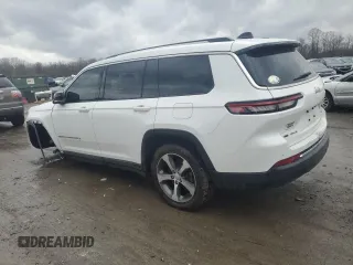 2023 Jeep Grand Cherokee Limited z VIN 1C4RJKBG7P8781671, wystawiony jako Copart lot #49783005 z przebiegiem 24 403 mil mil oraz Szkoda całkowita • Salvage title. Historia ofert i sprzedaży dostępna na DreamBid. Obrazek 2.