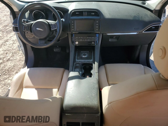 2018 Jaguar F-Pace 20d Premium with VIN SADCJ2FN1JA253742, listed as a Copart auction lot 86986914 with 144,223 mi miles and Salvage title. Bid and sale history available at DreamBid. Image 8.