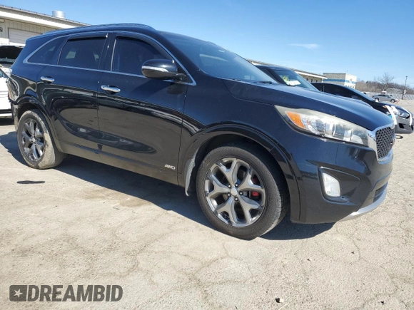 2016 Kia Sorento SX with VIN 5XYPKDA57GG018963, listed as a Copart auction lot 46274315 with 193,861 mi miles and Salvage Title. Bid and sale history available at carsss.com. Image 4.