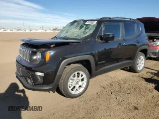 2019 Jeep Renegade Latitude z VIN ZACNJBBB5KPK53063, wystawiony jako Copart lot #85926824 z przebiegiem 27 348 mil mil oraz Szkoda całkowita • Salvage title. Historia ofert i sprzedaży dostępna na DreamBid. Obrazek 1.