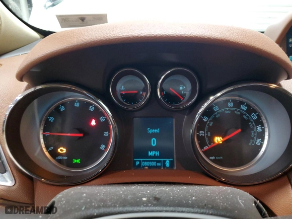 2016 Buick Encore Leather with VIN KL4CJGSB0GB517759, listed as a Copart auction lot 47178235 with 80,900 mi miles and Salvage Title. Bid and sale history available at carsss.com. Image 9.