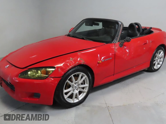 2003 Honda S2000 z VIN JHMAP11423T006858, wystawiony jako Copart lot #59030755 z przebiegiem 112 059 mil mil oraz Szkoda całkowita • Salvage title. Historia ofert i sprzedaży dostępna na DreamBid. Obrazek 2.