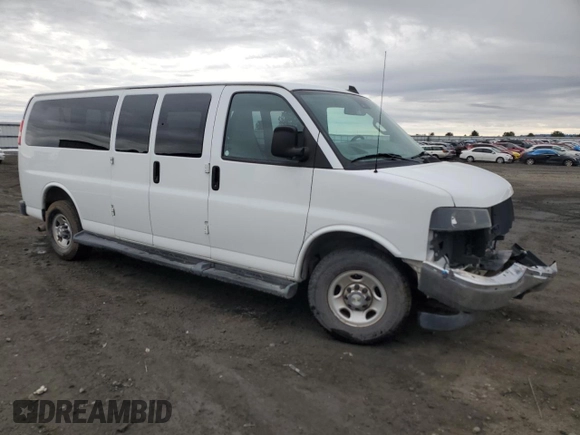 2020 Chevrolet Express Passenger LT z VIN 1GAZGPFG5L1211055, wystawiony jako Copart lot #51353985 z przebiegiem 59 271 mil mil oraz Szkody całkowita. Historia ofert i sprzedaży dostępna na DreamBid. Obrazek 4.