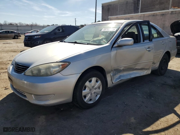 2006 Toyota Camry STD with VIN 4T1BE32K06U143117, listed as a Copart auction lot 49785165 with 244,839 mi miles and Salvage Title. Bid and sale history available at carsss.com. Image 1.