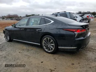 2020 Lexus LS with VIN JTHD51FF3L5012086, listed as a Copart auction lot 85118074 with 56,214 mi miles and Salvage Title. Bid and sale history available at carsss.com. Image 2.