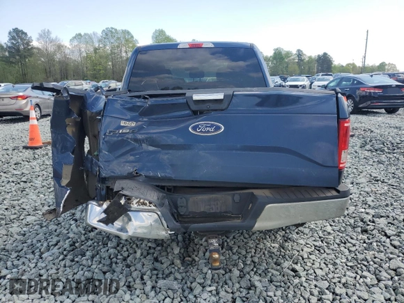 2015 Ford F-150 XL with VIN 1FTEW1CP2FFB18740, listed as a Copart auction lot 52281845 with 189,040 mi miles and Salvage Title. Bid and sale history available at carsss.com. Image 6.