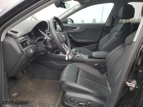 2019 Audi A4 allroad Premium Plus with VIN WA18NAF44KA012423, listed as a Copart auction lot 45803714 with 18,628 mi miles. Bid and sale history available at carsss.com. Image 7.