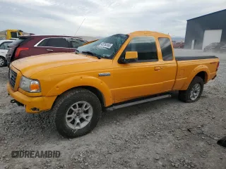 2009 Ford Ranger XLT with VIN 1FTZR45E69PA17172, listed as a Copart auction lot 43754165 with 57,477 mi miles and Salvage Title. Bid and sale history available at carsss.com. Image 1.