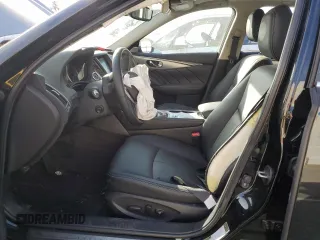2024 Infiniti Q50 Luxe with VIN JN1EV7BR6RM630707, listed as a Copart auction lot 77115644 with 3,013 mi miles and Salvage Title. Bid and sale history available at DreamBid. Image 7.