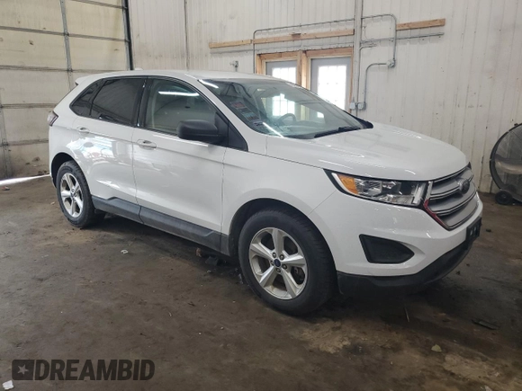 2017 Ford Edge SE with VIN 2FMPK4G98HBB89068, listed as a Copart auction lot 48209945 with 142,304 mi miles and Salvage Title. Bid and sale history available at carsss.com. Image 4.
