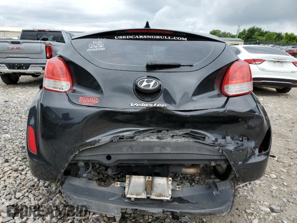 2012 Hyundai Veloster w/Black Int with VIN KMHTC6AD0CU059003, listed as a Copart auction lot 58480625 with 133,137 mi miles and Salvage title. Bid and sale history available at DreamBid. Image 6.