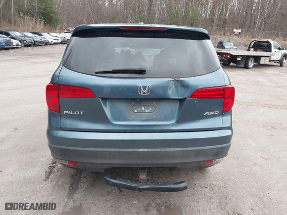 2016 Honda Pilot EX-L with VIN 5FNYF6H58GB042481, listed as a IAAI auction lot 41162520 with 104,082 mi miles. Bid and sale history available at carsss.com. Image 16.