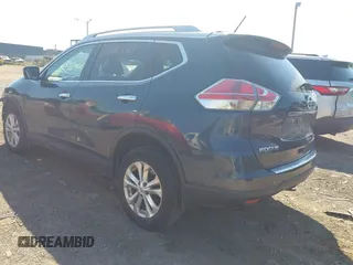 2015 Nissan Rogue SL with VIN 5N1AT2MV1FC852888, listed as a IAAI auction lot 40270127 with 132,354 mi miles and . Bid and sale history available at carsss.com. Image 3.