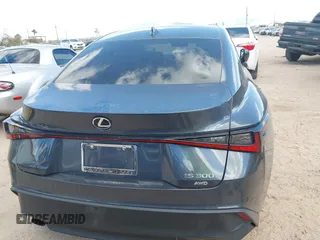 2021 Lexus IS with VIN JTHC81F21M5046836, listed as a IAAI auction lot 41746130 with 41,806 mi miles. Bid and sale history available at carsss.com. Image 16.