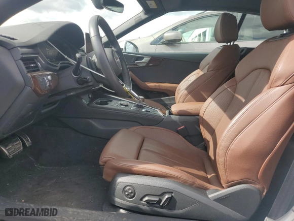 2019 Audi A5 Cabriolet Prestige with VIN WAU2NGF51KN009878, listed as a Copart auction lot 48021945 with NaN miles and Salvage Title. Bid and sale history available at carsss.com. Image 7.