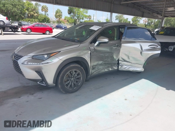 2020 Lexus NX 300 with VIN JTJDARBZXL2160889, listed as a IAAI auction lot 42134382 with 94,991 mi miles and . Bid and sale history available at DreamBid. Image 18.