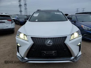 2019 Lexus RX 350 with VIN 2T2BZMCA0KC198352, listed as a Copart auction lot 84217554 with 80,624 mi miles and Salvage title. Bid and sale history available at DreamBid. Image 5.