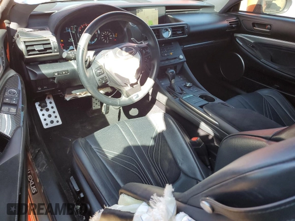 2015 Lexus RC F F z VIN JTHHP5BCXF5002996, wystawiony jako Copart lot #49071115 z przebiegiem 58 033 mil mil oraz Szkody całkowita. Historia ofert i sprzedaży dostępna na DreamBid. Obrazek 8.
