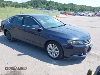 2017 Chevrolet Impala LT with VIN 2G1105S37H9117271, listed as a IAAI auction lot 40075008 with 156,972 mi miles and . Bid and sale history available at DreamBid. Image 1.