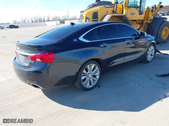 2014 Chevrolet Impala LTZ with VIN 2G1155S35E9307650, listed as a IAAI auction lot 41245010 with 173,842 mi miles. Bid and sale history available at carsss.com. Image 4.