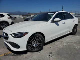 2024 Mercedes-Benz C 300 with VIN W1KAF4GB4RR236568, listed as a Copart auction lot 57689045 with 4,008 mi miles and Salvage title. Bid and sale history available at DreamBid. Image 1.