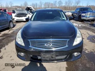 2011 Infiniti G25 x with VIN JN1DV6AR7BM652163, listed as a Copart auction lot 45534195 with 133,444 mi miles and Salvage Title. Bid and sale history available at DreamBid. Image 6.
