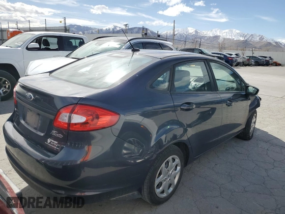 2012 Ford Fiesta SE with VIN 3FADP4BJ9CM159620, listed as a Copart auction lot 48818935 with 127,054 mi miles and Salvage Title. Bid and sale history available at DreamBid. Image 3.
