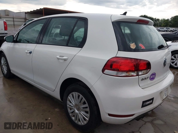 2014 Volkswagen Golf with VIN WVWDB7AJ5EW007199, listed as a IAAI auction lot 42473466 with 135,174 mi miles and . Bid and sale history available at DreamBid. Image 3.