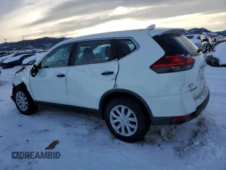 2017 Nissan Rogue SV with VIN KNMAT2MV6HP573601, listed as a Copart auction lot 45117385 with 70,856 mi miles and Salvage Title. Bid and sale history available at carsss.com. Image 2.