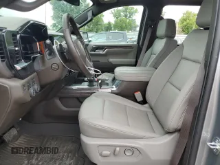 2024 Chevrolet Silverado 1500 LTZ with VIN 1GCUDGED5RZ304993, listed as a Copart auction lot 69874124 with 6,057 mi miles and Salvage Title. Bid and sale history available at DreamBid. Image 7.