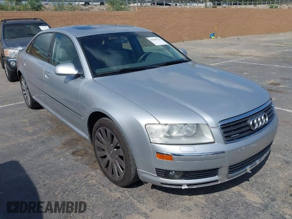 2005 Audi A8 L with VIN WAUML44E25N012034, listed as a IAAI auction lot 42056226 with 143,495 mi miles. Bid and sale history available at carsss.com. Image 1.