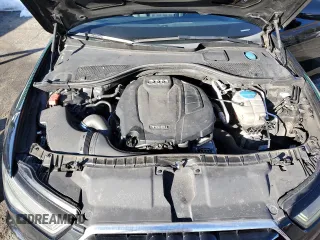 2017 Audi A6 Premium Plus with VIN WAUG8AFCXHN047689, listed as a Copart auction lot 43211325 with 130,169 mi miles and Salvage Title. Bid and sale history available at carsss.com. Image 11.
