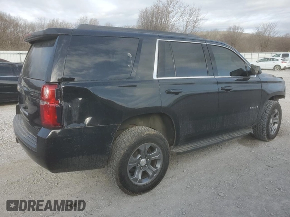 2020 Chevrolet Tahoe LS with VIN 1GNSCAKC5LR136645, listed as a Copart auction lot 47292855 with 86,359 mi miles and Salvage title. Bid and sale history available at DreamBid. Image 3.