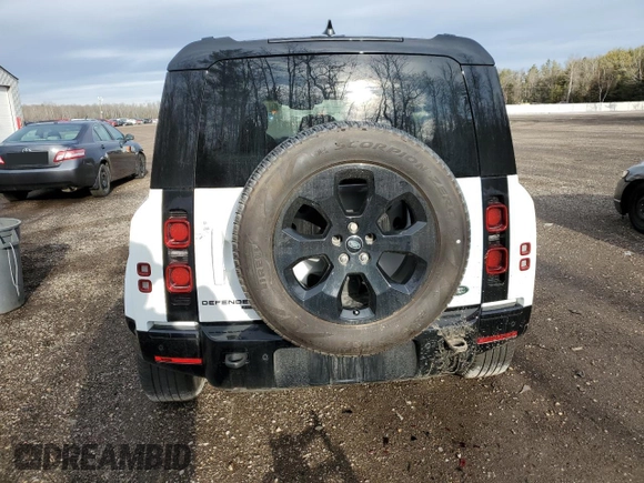2023 Land Rover Defender X-Dynamic SE with VIN SALE27EU5P2130979, listed as a Copart auction lot 85887524 with 49,117 mi miles and Clean Title. Bid and sale history available at DreamBid. Image 6.