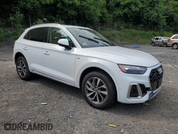 2023 Audi Q5 S line Prestige z VIN WA1FAAFY1P2124068, wystawiony jako Copart lot #60449165 z przebiegiem 19 763 mil mil oraz Szkoda całkowita • Salvage title. Historia ofert i sprzedaży dostępna na DreamBid. Obrazek 4.