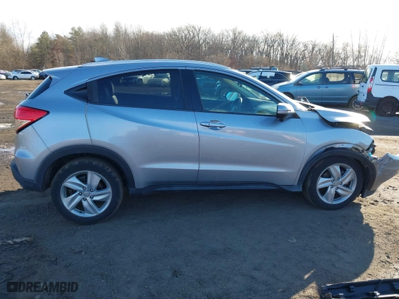 2019 Honda HR-V EX-L with VIN 3CZRU6H71KM706288, listed as a IAAI auction lot 41600575 with 76,645 mi miles. Bid and sale history available at carsss.com. Image 13.