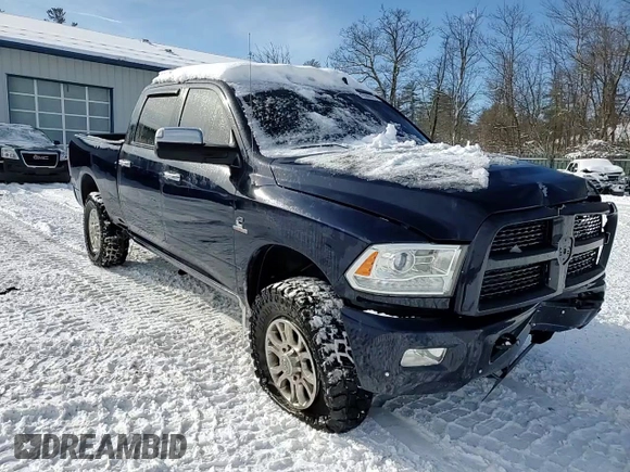 2017 Ram 2500 Laramie with VIN 3C6UR5FLXHG571712, listed as a Copart auction lot 43586025 with 197,337 mi miles and Salvage Title. Bid and sale history available at carsss.com. Image 13.