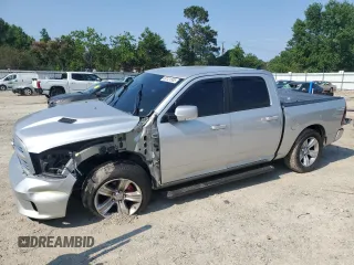 2016 Ram 1500 Sport with VIN 1C6RR6MT4GS100807, listed as a Copart auction lot 60121505 with 169,757 mi miles and Clean title. Bid and sale history available at DreamBid. Image 1.
