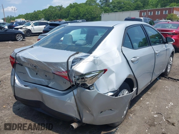 2018 Toyota Corolla L with VIN 2T1BURHE8JC116054, listed as a IAAI auction lot 42450016 with 65,342 mi miles and . Bid and sale history available at DreamBid. Image 4.