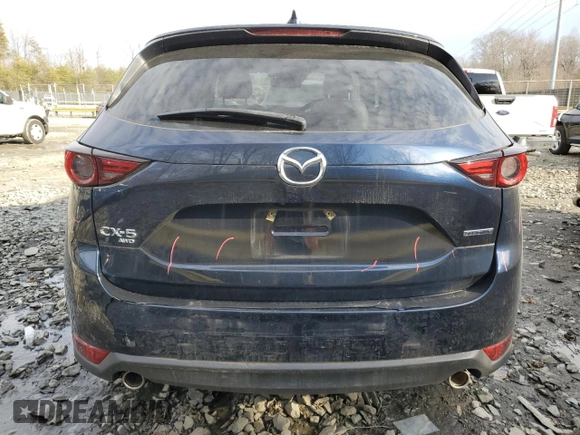 2021 Mazda CX-5 Grand Touring with VIN JM3KFBDM6M1368030, listed as a Copart auction lot 45368665 with 29,175 mi miles and Salvage Title. Bid and sale history available at carsss.com. Image 6.